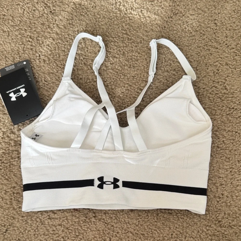 Under Armour White Strappy Sports Bra - Picture 2 of 2